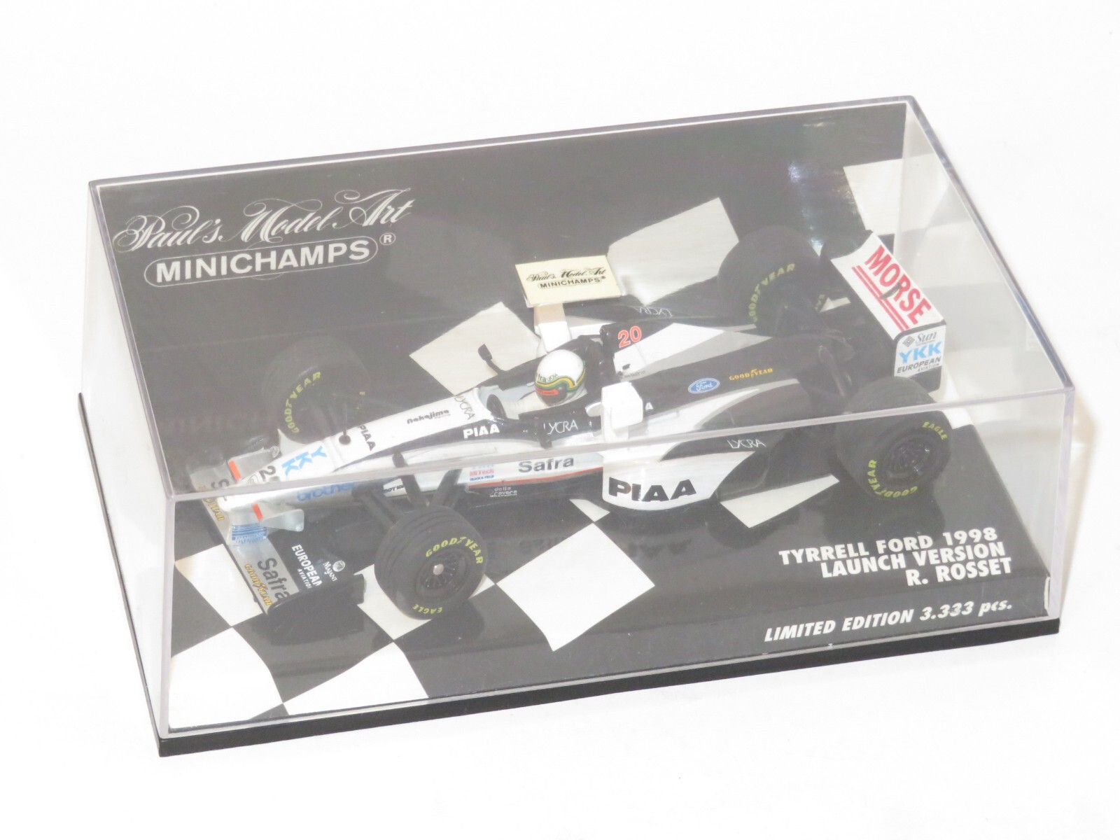1/43 PIAA Tyrrell Ford ( Tower Wings )  Launch Version 1998 Season  #20 R.Rosset