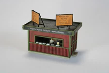 HO Scale Laser Cut News Stand Kit
