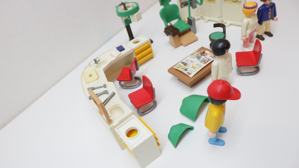 playmobil like 3762 set dentist hospital doctor Krankenhaus