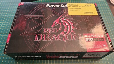 PowerColor Radeon RX 580 8GB GDDR5 Graphics Card (AXRX5808GBD53DHDV2OC)