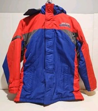 New York Giants Reebok Girls 14/16 Large Winter Puffy Jacket w/ Hood NFL