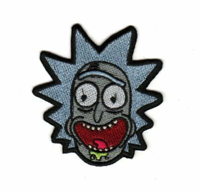 Rick Sanchez Patch | Rick And Morty Scientist Animated Adult Swim TV Show Logo