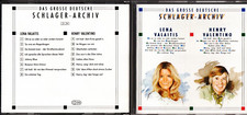 1 CD Das gr. deutsche Schlager - Archiv .. Lena Valaitis + Henry Valentino