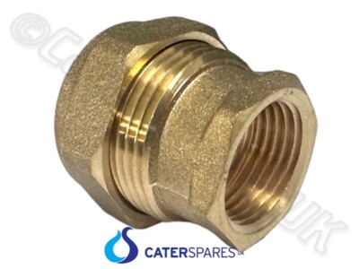 22mm KUPFERKLEMMVERSCHRAUBUNG auf 1/2'' BSP INNENGEWINDE ADAPTERROHR