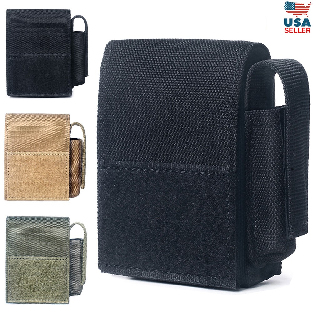 Tactical Military Waist Pack for Men Outdoor Molle Cigarette Pouch