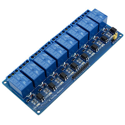 1PCS 8 Channels Relay Board Module for Arduino Raspberry Pi ARM AVR DSP PIC