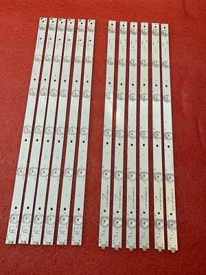 LED strip(12)for Sharp LC-55CUF8472ES LC-55CUF8472KS LC