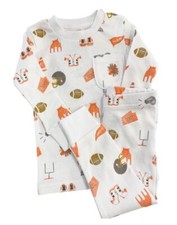 Nola Tawk Let's Go Tennessee Pajama Set, Organic Cotton, Size: 5T, NWT, Free Shi
