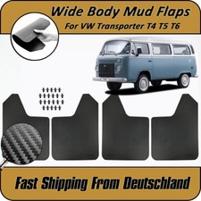 4 Schmutzfänger Spritzschutz Für VW T4 T5/T6 Transporter Schwarz VorneHinten Set
