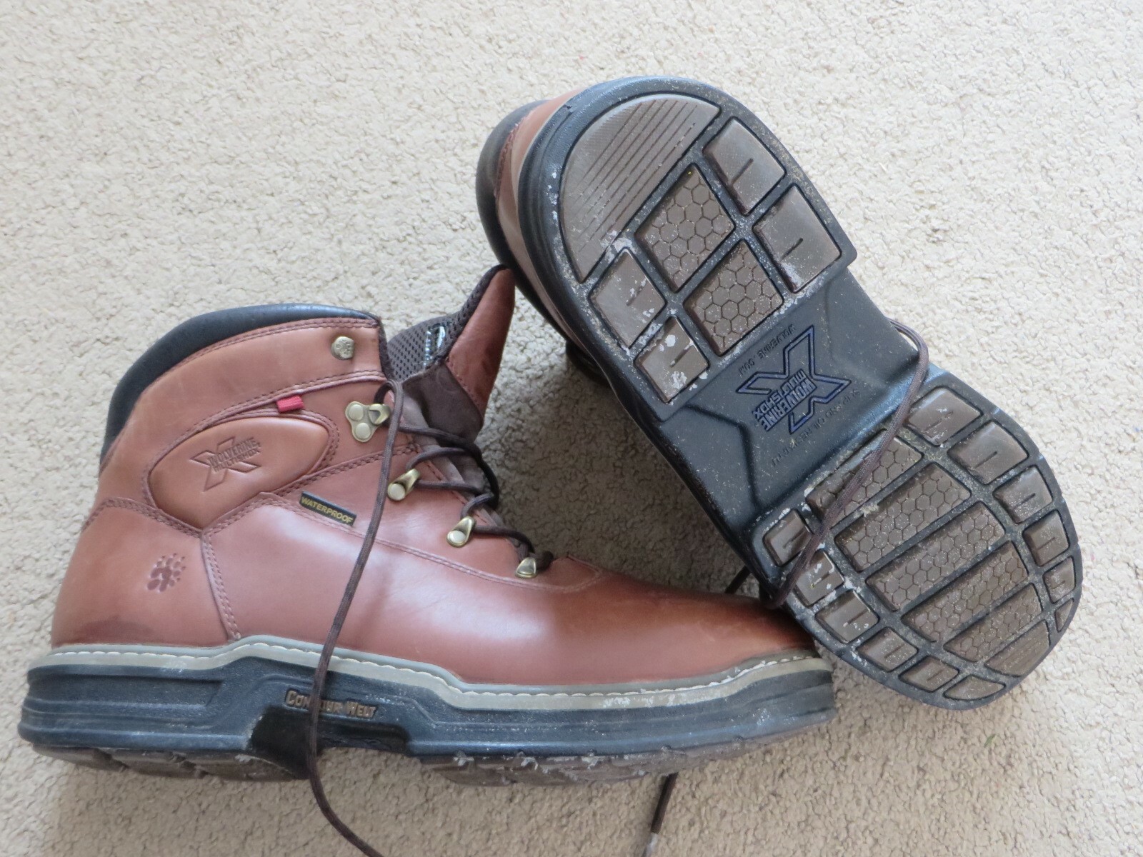 EXCELLENT Wolverine MultiShox brown Buccaneer? 6"… - image 1