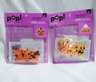 Halloween Kids Craft Kits Melty Bead Pumpkin & Candy Corn Patterns Lot of 2