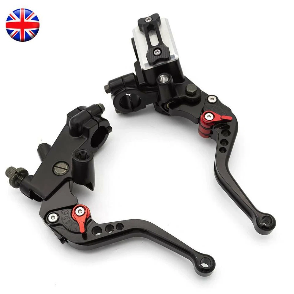 Motorcycle  For Appilia RS125 50-300CC Front Brake Clutch Master Cylinder Levers - Image 2 of 4