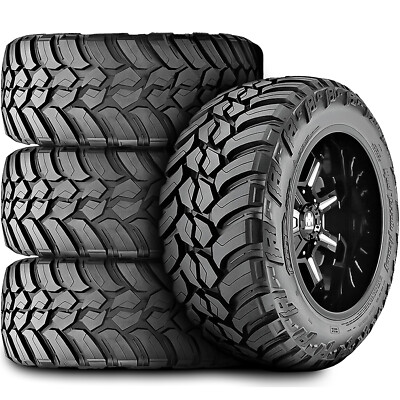 4 Tires AMP Mud Terrain Attack M/T A LT 35X13.50R24 Load E 10 Ply MT Mud