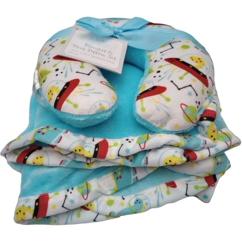 le bebe blanket and neck pillow set