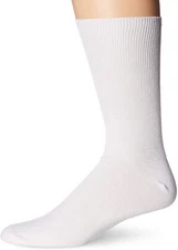 Wigwam 252938 Unisex Coolmax Liner Socks White Size Medium