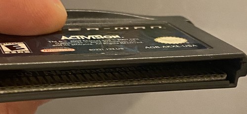 Spider-Man (Nintendo Game Boy Advance, 2002) Cartridge Only Authentic Tested - Picture 3 of 3