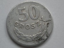 - M164,, 50 groschen groszy gr Polska Polen 1965