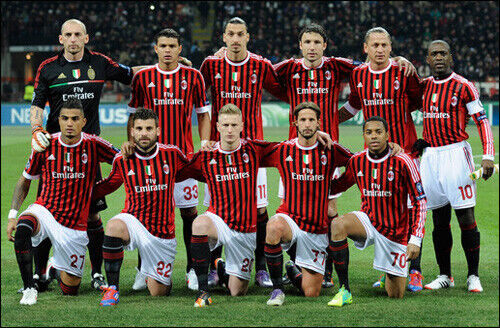 AC Milan 2011/12 Roster : Men's First Team