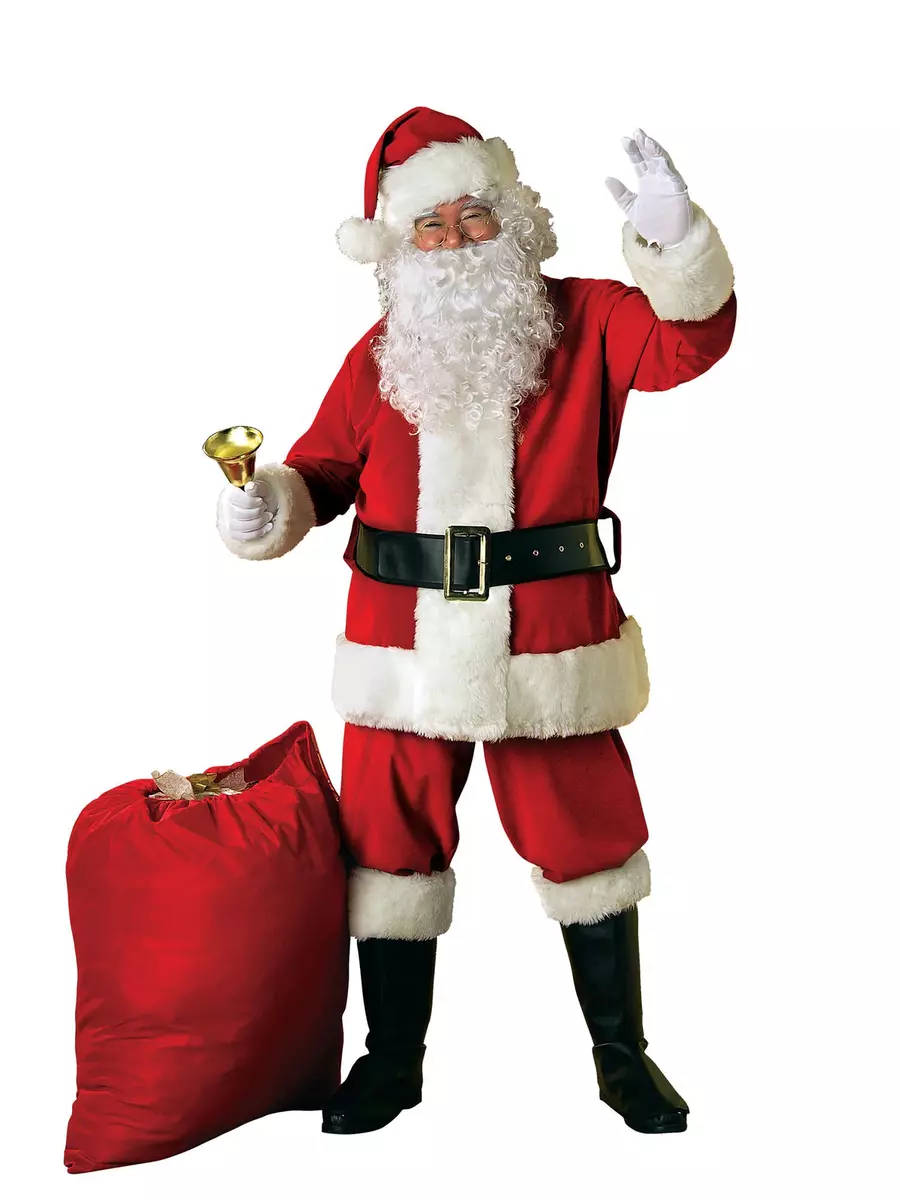 Luxury santa best sale costume