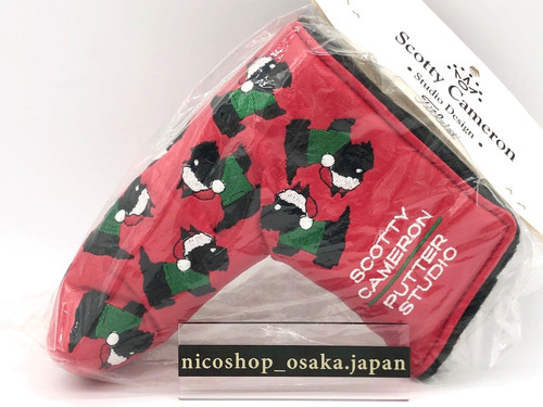 Scotty Cameron 2004 Christmas Holiday Red Dancing Scotty Dog Headcover New Rare