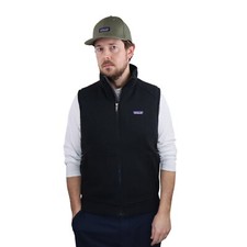 Patagonia Insulated Better Sweater Fleece Quilted Vest Jacket Mens Medium Black