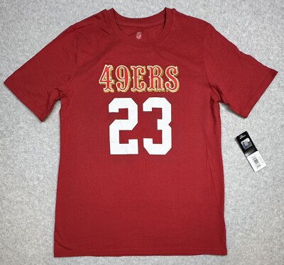 nfl 49ers christian mccaffrey t shirt