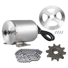48V 1800W Brushless Motor 420 10T 60T Front Rear Sprocket for EBike Go Kart ATV