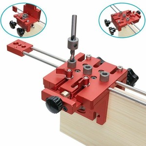 Hole Drill Positioner Woodworking Guide Drilling Locator 