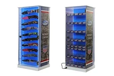 Acrylic Knife Display Case 10 Piece Display Tower