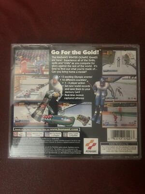 JEU PS1 PLAYSTATION 1 NAGANO WINTER OLYMPICS 98 + NOTICE COMPLET PAL FR NL DE ES