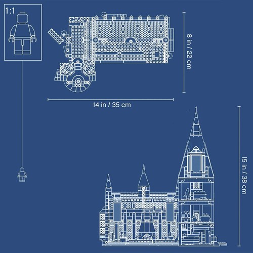 Lego Harry Potter Hogwarts Great Hall 75954 nuovo in scatola sigillata - Foto 5 di 6