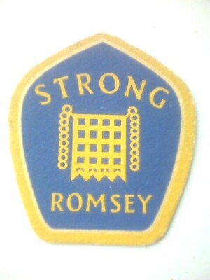 Vintage STRONGS BITTER - Cat No'11 Bierdeckel / Untersetzer 