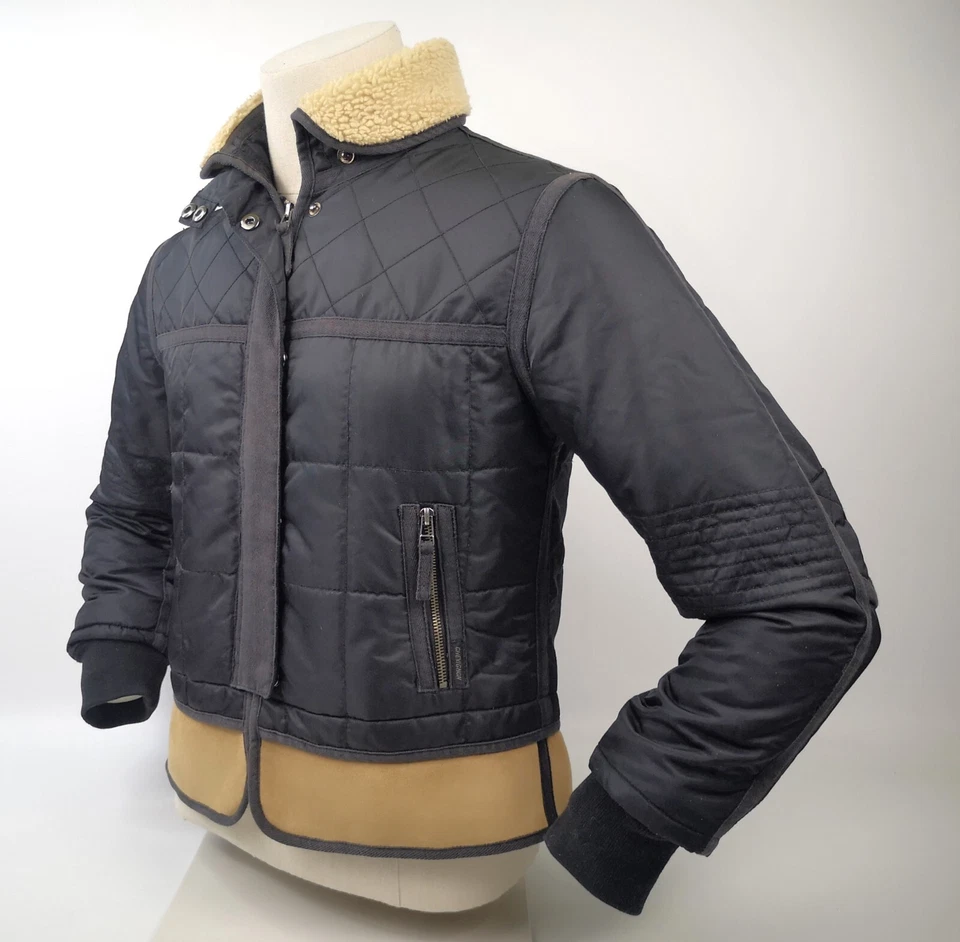 Chevignon Jacke Buddy schwarz unisex tragbar Damen Gr. M (S) Herren Gr XS Cosmos - Bild 3 von 4