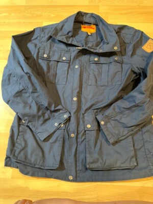 Fjallraven Oban Jacket Navy Blue Men s Size XL G1000 Flaw