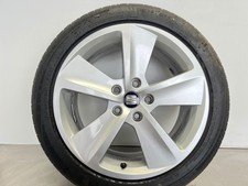 SEAT LEON MK3 GNEUINE 17" ALLOY WHEEL & TYRE (2013-2020) 5F0 601 025 B