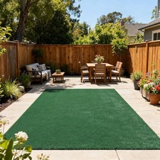 12ft. x 12ft. Synthetic Landscape Fake Grass Mat Artificial Pet Turf Lawn Garden