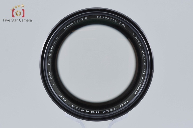 MINOLTA MC TELE ROKKOR-QF 200mm f/3.5 | eBay