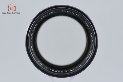 MINOLTA MC TELE ROKKOR-QF 200mm f/3.5 | eBay
