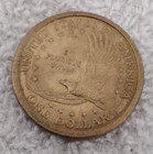 2000 P Sacagawea One Dollar Gold Color Coin US Liberty — photo 2