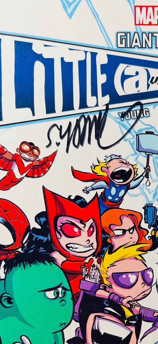 GIANT-SIZE LITTLE MARVEL A VS X #1 SIGNED BY SKOTTIE YOUNG MARVEL