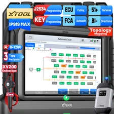 XTOOL IP919 MAX J2534 ECU Programmer OBD2 Scanner Full System Diagnostic Tool