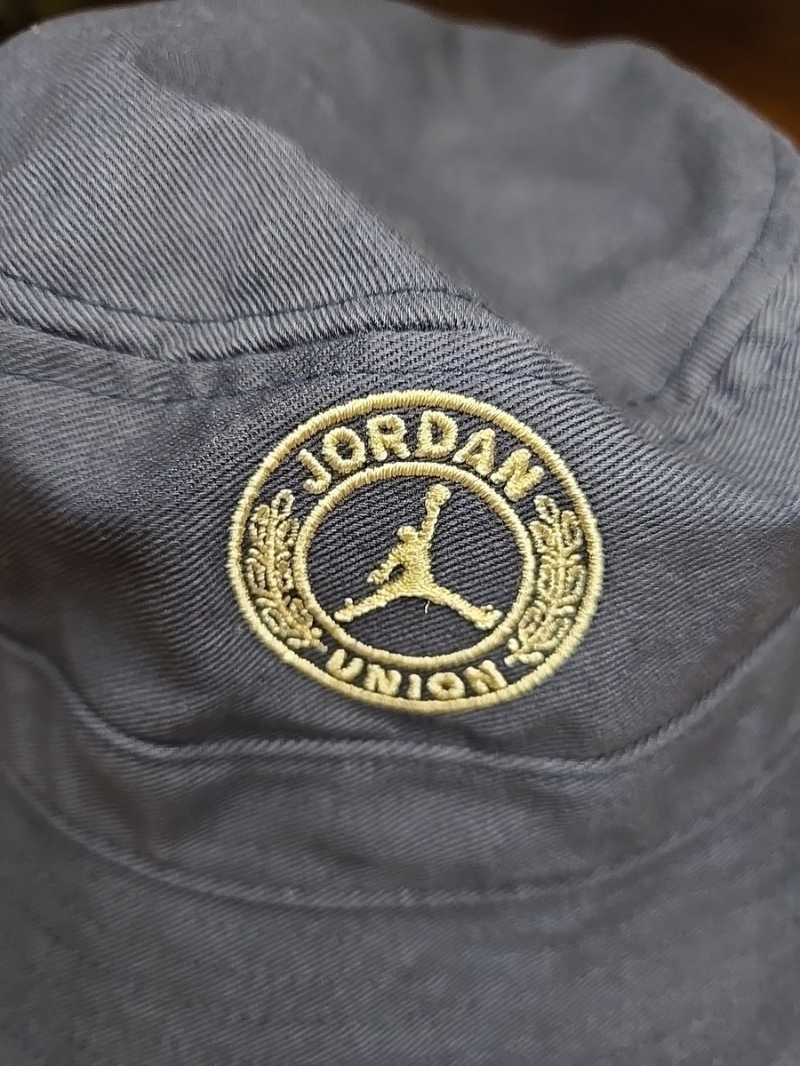 Jordan x Union Bucket Hat Sz L/XL Men's Navy Blue Used Once