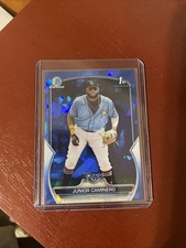 2023 Bowman Chrome Prospects Sapphire Junior Caminero Red #BCP-61 card