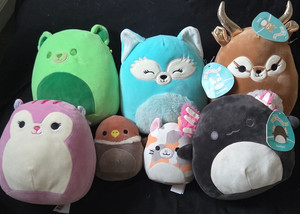 Squishmallows Plush Lot Jaelyn Dabney Keel Assorted Characters 2022
