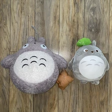 Studio Ghibli My Neighbor Totoro Holding Package Plush Sun Arrow 13’’ Lot Of 2