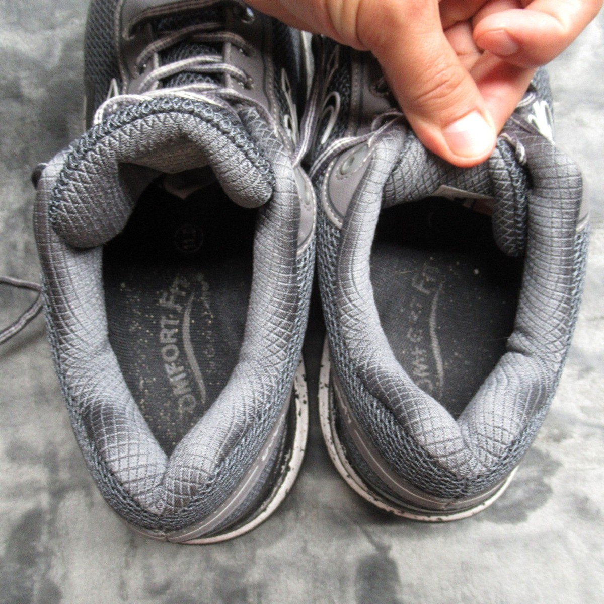 Gdefy Shoes Mens 11.5 Gray Gravity Defyer Walking VersoShock 