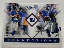2016 Panini Prestige - Connections Materials Eli Manning, Odell Beckham Jr. #14 