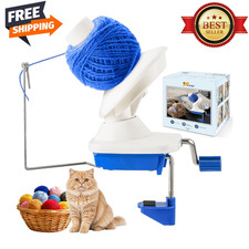 Yarn Ball Winder, Hand-Operated Yarn Ball Winder Swift Yarn Winder, Yarn