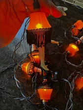 A CHRISTMAS STORY 10 Light string set of leg lamp New No Box