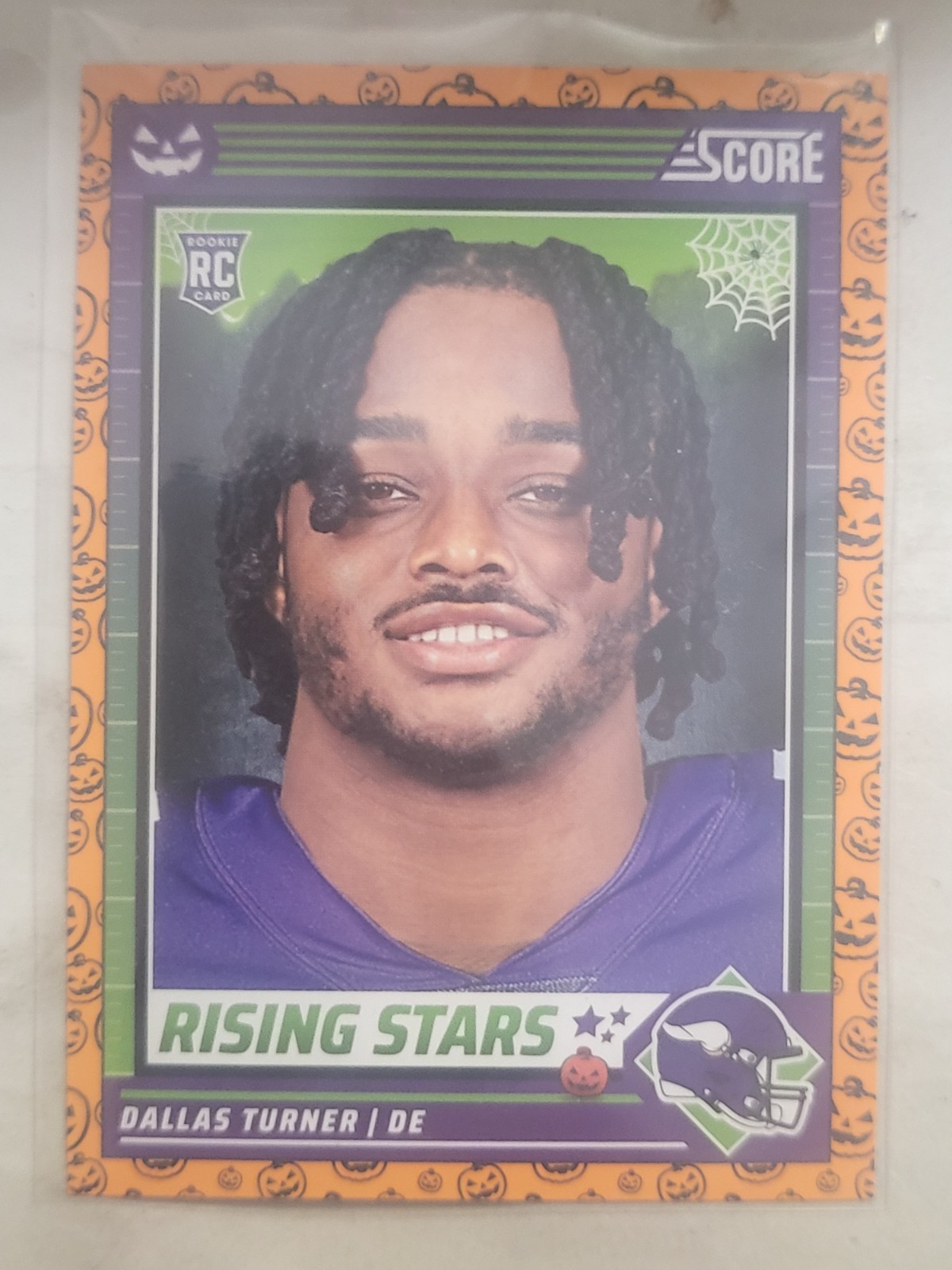 Dallas Turner Panini Score-A-Treat Rising Stars #14 Trick or Treat